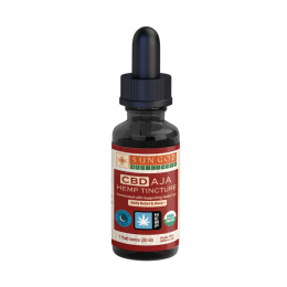 Organic Aja  Body Relief & Sleep 1oz Hemp Tincture 500